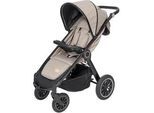 Jimmylee Buggy , Taupe , Textil , 56x105x115 cm , EN 1888, UV 50+ , Feststellbremse, Fußstütze abklappbar, kugelgelagerte Räder, Verdeckung abnehmbar, 5-Punkte-Gurt, Transportsicherung , Baby On Tour, Kinderwagen, Buggys