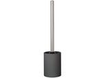 Sadena Wc-Bürstengarnitur , Grau , Kunststoff , 8.5x37.6x8.5 cm , Bürstenkopf abnehmbar, Bürstenkopf austauschbar , Badezimmer, Wc Ausstattung, Wc-bürsten