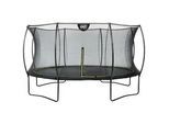 Exit Toys Trampolin , Schwarz , Metall, Kunststoff , 269 cm , EN 71 , Freizeit & Co, Gartenspielzeug, Hüpfburgen & Trampoline
