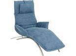 Koinor Relaxliege , Türkis , Leder , Echtleder , Anilinleder, Büffelleder , 78x47x152 cm , Goldenes M, Made in Germany, DIN EN ISO 9001, Dgm , Wohnzimmer, Sofas & Couches, Relaxliegen