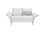 Koinor 2-Sitzer-Sofa , Weiß , Leder , Echtleder , Nappaleder , 160x107x88 cm , Goldenes M, Made in Germany, DIN EN ISO 9001, Dgm , Typenauswahl, Fußauswahl, Lederauswahl, Stoffauswahl, planbar, Hocker erhältlich, Rücken echt , Wohnzimmer, Sofas & Couches, Sofas, Ledersofas