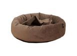Xxxl Hundebett , Taupe , Textil , Uni , Füllung: Polyester , 90x18x90 cm , Bezug abnehmbar und waschbar, weich gepolstert, rutschfeste Unterseite, besonders weich , Freizeit & Co, Tierbedarf, Hundebetten