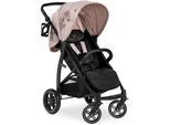 Hauck Buggy , Hellrosa , 92 cm , Feststellbremse, Fußstütze abklappbar, Federung, Verdeckung abnehmbar, 5-Punkte-Gurt, Doppelbremse, für Babyschale geeignet, Transportsicherung, mit Tragegriff, Einhand-Faltmechanismus, abnehmbarer Schutzbügel , Baby On Tour, Kinderwagen, Buggys