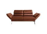 Dieter Knoll 2-Sitzer-Sofa , Braun , Leder , Echtleder , Dickleder , 178-226x82x96-177 cm , Blauer Engel, Goldenes M, Dgm , Typenauswahl, Fußauswahl, Lederauswahl, Relaxfunktion, Hocker erhältlich, individuell planbar , Wohnzimmer, Sofas & Couches, Sofas, Ledersofas
