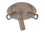 Xxxl Deckenleuchte , Taupe , Metall , 20 cm , Lampen & Leuchten, Innenbeleuchtung, Deckenleuchten, Deckenleuchten