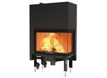 Edilkamin Kamineinsatz Windo2 95 | 14,5 kW | Seite Eckscheibe wählbar