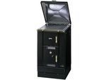 Wamsler wasserführender Küchenofen | K 158 CL | 22 kW | Schwarz/Gold