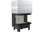 ThermoFlux Kamineinsatz TFA10-HLRF 80/40 | Guillotine, 3-seitig | 10 kW