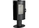 Kratki Kaminofen Koza AB S/N/DR/KAFEL/CZARNY | Keramik schwarz | 8 kW