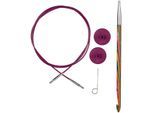 KnitPro Tunesische Häkelnadel, 6 mm Ø, im Set