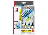 Marabu Fashion-Spray-Set "Cool Denim", 3x 100 ml