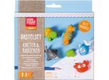 Bastel-Set Kneten & Radieren "Meer", 5 Radiergummis
