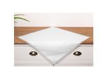 Stickmitteldecke mit Spitze