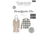 Fadenkäfer Schnitt "Hemdjacke Flo" für Damen