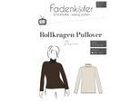 Fadenkäfer Schnitt "Rollkragen-Pullover" für Damen