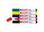 edding Textilmarker "Grundfarben", 5 Stifte
