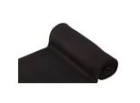 Rippen-Bündchenstoff "Comfort", schwarz