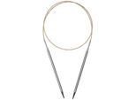 addi Rundstricknadel "Premium Classic", Messing, 80 cm