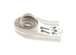 buttinette Spiral-Endlosreißverschluss im Set, beige, 2 m