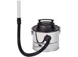 Aschesauger FIREFIX "mit Motor", silber (schwarz, silberfarben), B:33cm H:32cm T:31cm, Nass-Trocken-Sauger, 800 W