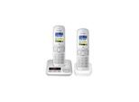 Panasonic KX-TGH722G - cordless phone - answering system with caller ID/call waiting + additional handset