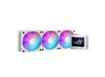ASUS ROG Ryujin III 360 ARGB White Edition All-in-One Flüssig CPU-Kühler (3,5 Zoll LCD, Asetek-Pumpe der 8. Generation,
