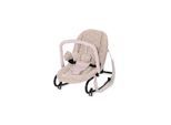 Lorelli Babywippe Eliza Luxe verstellbare Rückenlehne, Spielbogen, Tragegriffe beige