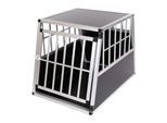 zoomundo Hundetransportbox / Kofferraumbox aus Aluminium - 1-Türig Premium