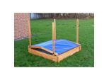 Promadino Sandkasten "MULTI" + Dach