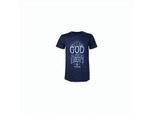 Uncharted 4 Herren T-Shirt For God and Liberty XXL Blau