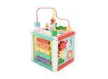Fisher-Price - Holz-Aktivitätswürfel 5in1 Spielzeug Würfel ab 18 Monaten