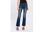 Arizona Bootcut-Jeans »Baby Bootcut«, leicht ausgestelltes Bein, hohe Leibhöhe