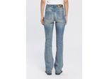 Arizona Bootcut-Jeans »Baby Bootcut«, leicht ausgestelltes Bein, hohe Leibhöhe