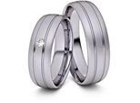 Trauringe Bautzen 585er Palladium - 6306