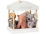 Musterkind Kinderregal , Naturfarben, Weiß , Holz , 31x50x45 cm , EN 71, CE, FSC 100% , stehend , Spielzeug, Holzspielzeug