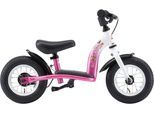Laufrad BIKESTAR "BIKESTAR Kinderlaufrad Classic ab 2 Jahre mit Bremse", pink (pink, weiß), Laufräder, KinderL:80cm, L:80cm