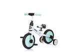 Chipolino Dreirad, Laufrad 2 in 1, Max Bike, 10 Zoll Räder, Pedale, Stützräder hellgrün