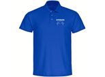 multifanshop Poloshirt - Hoffenheim - Herzschlag - Druck weiß - Polo