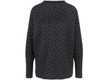 Pullover Stehbundkragen Peter Hahn schwarz