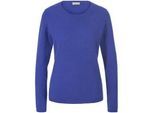 Rundhals-Pullover aus Schurwolle und Kaschmir include lila