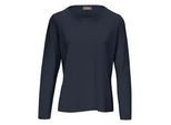 Rundhals-Pullover aus Schurwolle und Kaschmir include blau