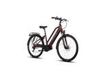 SAXONETTE Premium Sport E-Trekkingbike UNISEX 10 Gang Federgabel, Mittelmotor