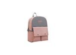 Kikkaboo Wickeltasche Nia Rucksack, Reißverschlussöffnung, verschiedene Fächer rosa