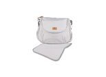 Cangaroo Wickeltasche Naomi Wickelunterlage, verstellbarer Gurt, Reißverschluss beige