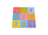 Moni 3020 Puzzlematte 9-teilig Zahlen Puzzleteppich Teilegröße 31 x 31 cm bunt