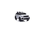 ES-Toys Kinder Elektroauto Range Rover Velar EVA-Reifen Stoßdämpfer Scheinwerfer weiß