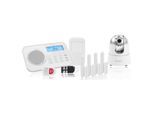 OLYMPIA Protect 9881 GSM Haus Alarmanlage Funk Alarmsystem mit IP-Kamera und App