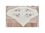 Stickmitteldecke "Blumen Graphic-Art"