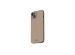 Moshi Napa for iPhone 15 Plus - Woodsmoke Brown