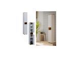 Vicco Hochschrank Didi Weiß Eiche 30 x 192 cm mit 2 Türen